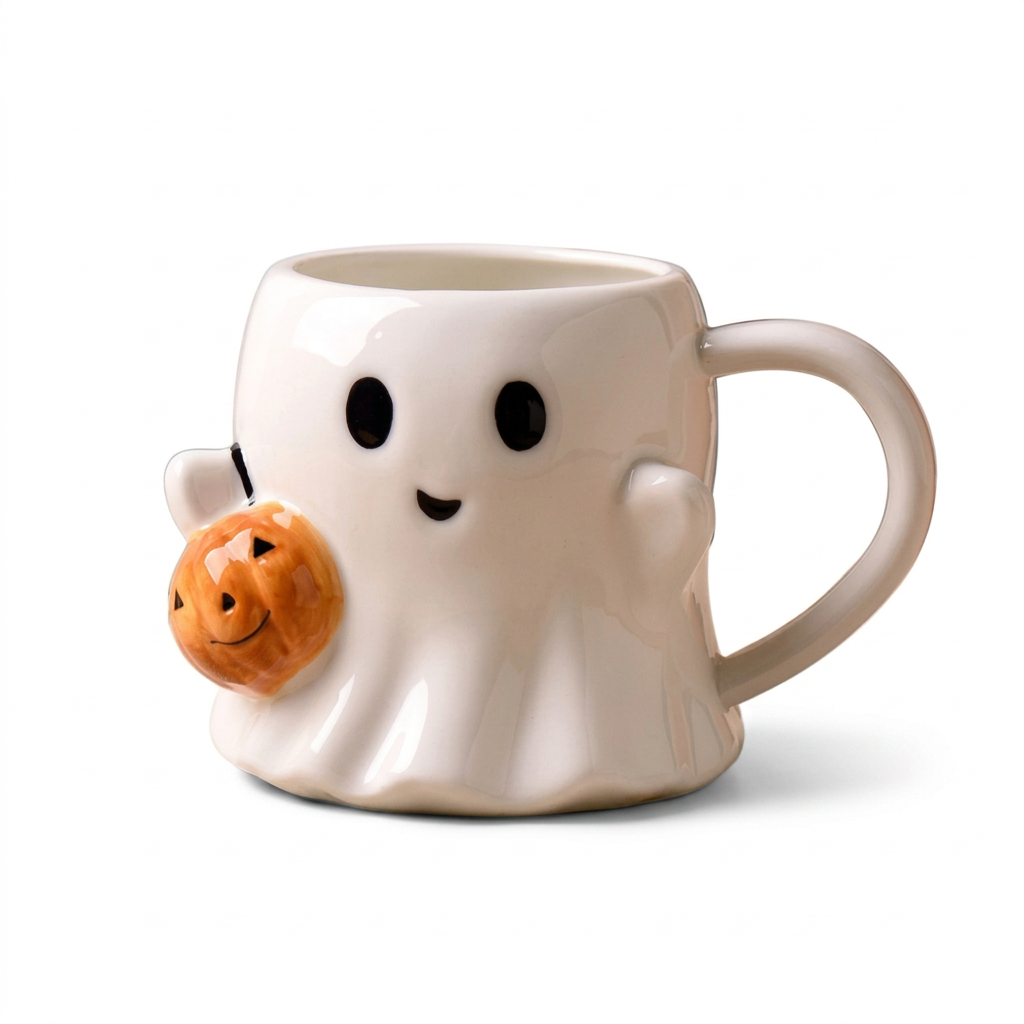 Halloween Wizard Ceramic Mug