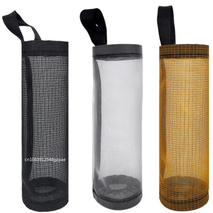 1-5PCS Kitchen Garbage Bag Storage Grocery Bag Holder Wall Mount Plastic Bag Holder Dispenser Hanging Storage Garbage Organizer