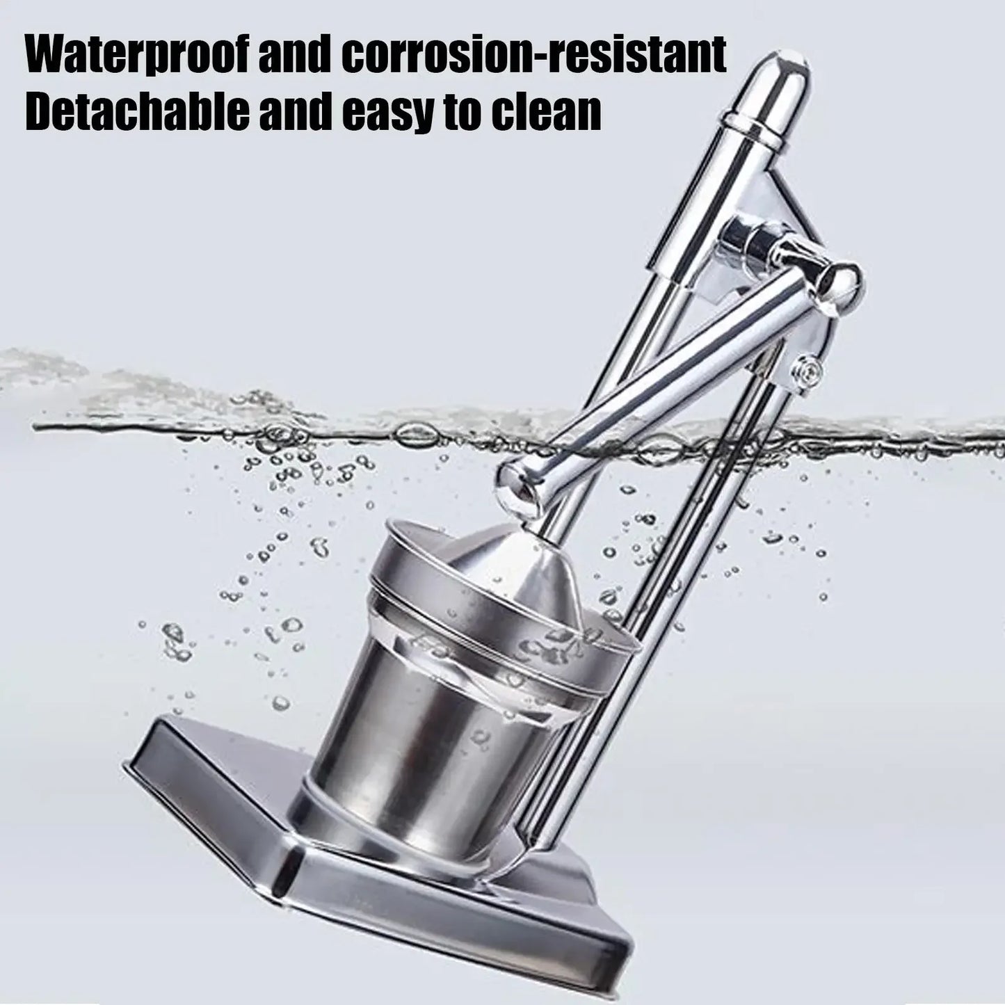 Stainless Steel Handheld Manual Citrus Juicer – Orange & Fruit Juice Squeezer Extractor