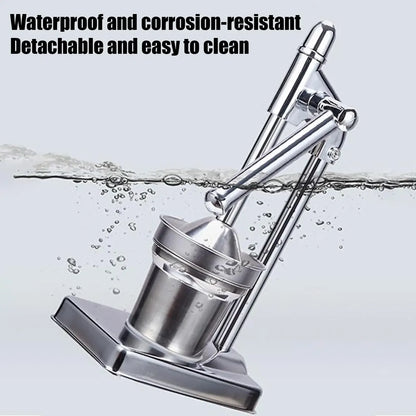 Stainless Steel Handheld Manual Citrus Juicer – Orange & Fruit Juice Squeezer Extractor