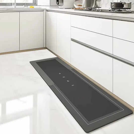 VIKAMA Lovely Cartoon Decoration Kitchen Carpet Anti-Skid Quick-Drying Diatom Mud Pad Oil Absorption Dirt Resistance