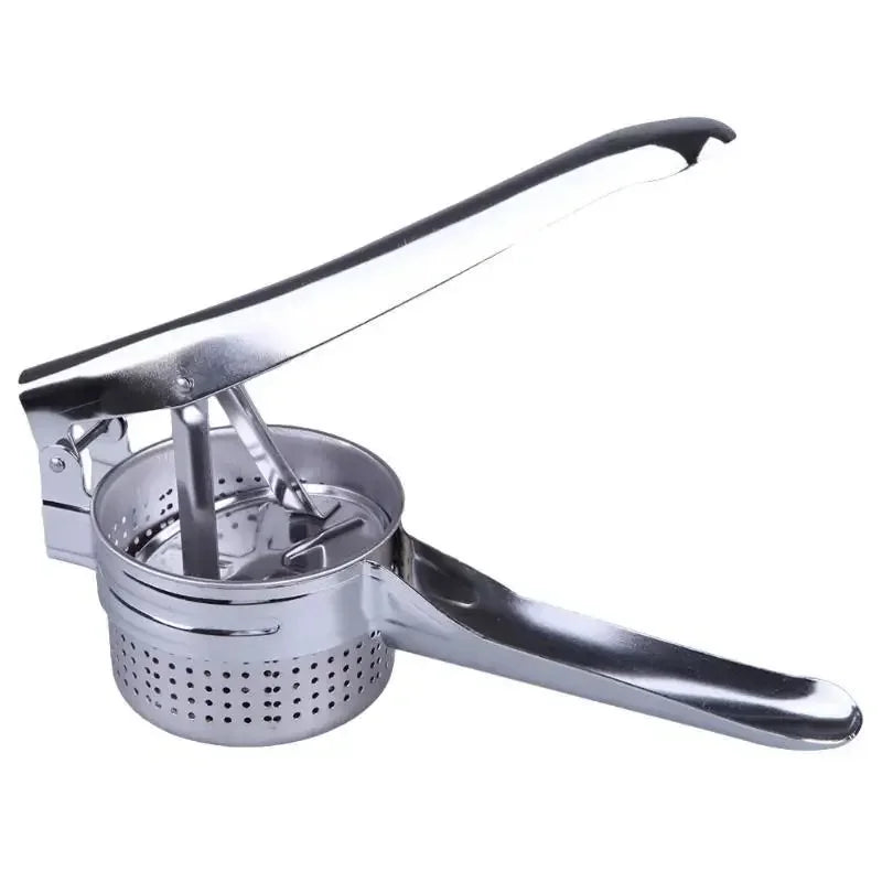 Manual Stainless Steel Potato Ricer & Press – Smooth Mashed Potato Masher - Kitchenley