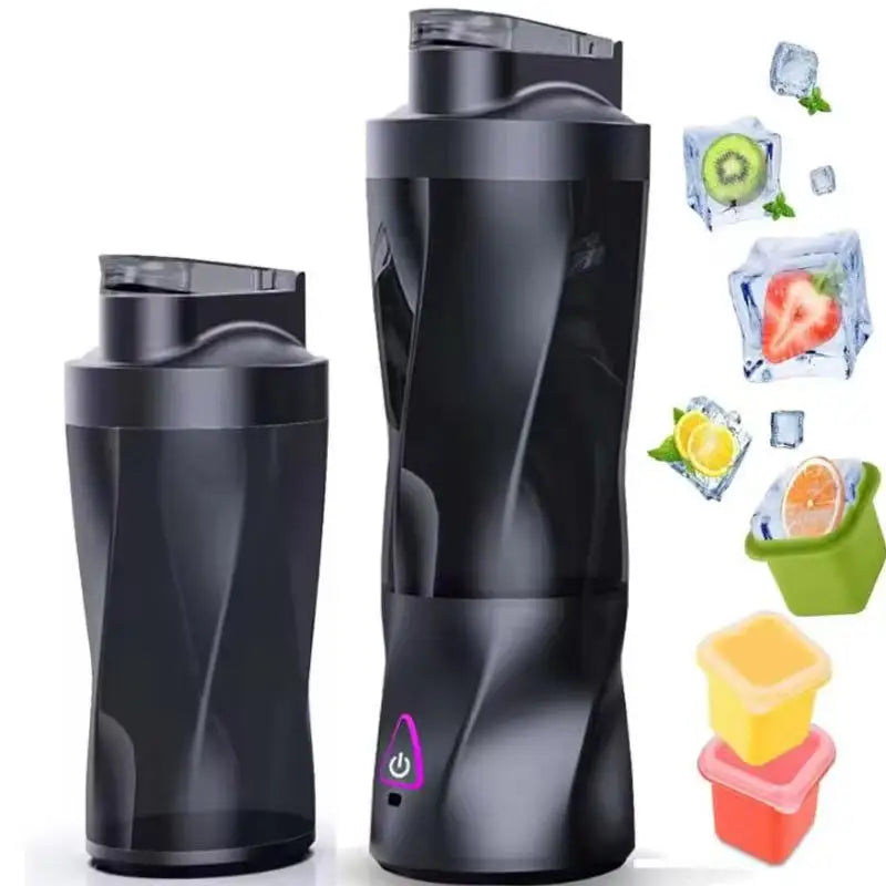 new portable electric wireless juicer USB charging 700ml large-capacity large household juicer Fruit sctional 700ML Blender