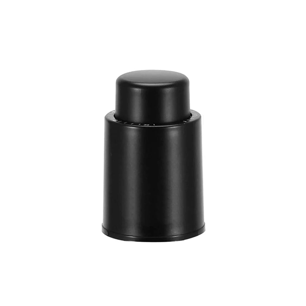 Vacuum Wine Bottle Stopper – Reusable Push-Style Wine Cork - Kitchenley