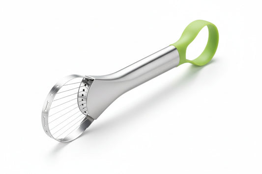 Stainless Steel Avocado Knife & Fruit Cutter – Multi-Use Kitchen Gadget for Avocado & Dragon Fruit