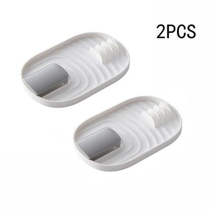 Kitchen Organizer Pot Cover Storage Pancake Turner Rack Soup Ladle Scoop Holder Dish Drain Rack Kitchen Gadgets Accessories