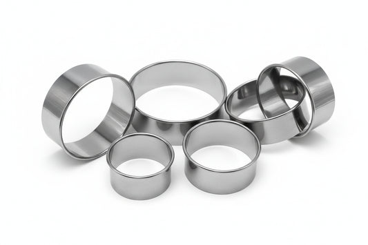 Round Stainless Steel Biscuit & Dumpling Skin Cutting Mold – 5-Piece - Kitchenley