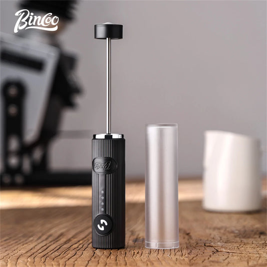 Bincoo Milk Foamer Coffee Whisk Mixer Electric Blender Egg Beater Mini Frother Handle Stirrer Cappuccino Maker Cooking Tools