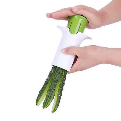 Stainless Steel Vegetable Strip Cutter – Julienne Tool for Carrots & Cucumbers - Kitchenley