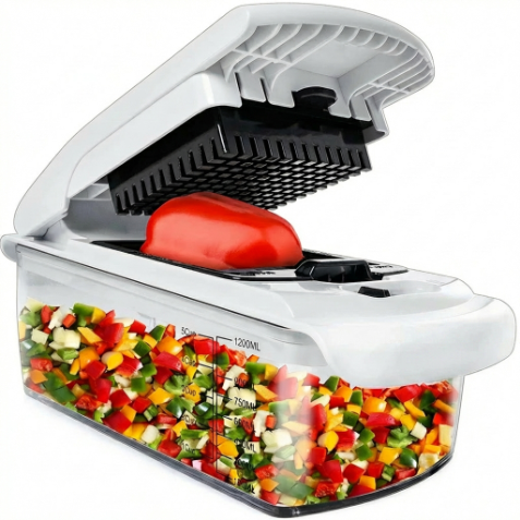 18-in-1 Vegetable Chopper – Multifunctional Food Chopper & Meat Grinder - Kitchenley